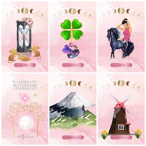 Chercheur de lune envie de voyage Lenormand
