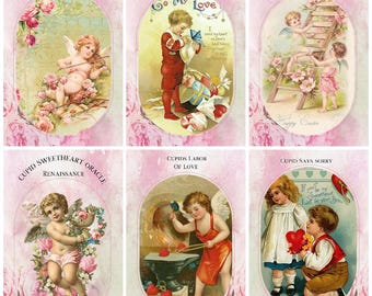 Cupid Sweetheart Renaissance Oracle Deck