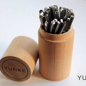 Yunke Premium Set 30 pieces Chasing and Repousse Tools image 1