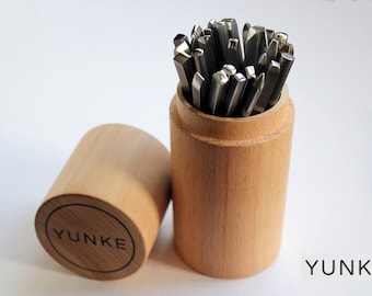 Ciselets. Yunke Premium set PRS#30 - Différentes formes fabriqué à la main