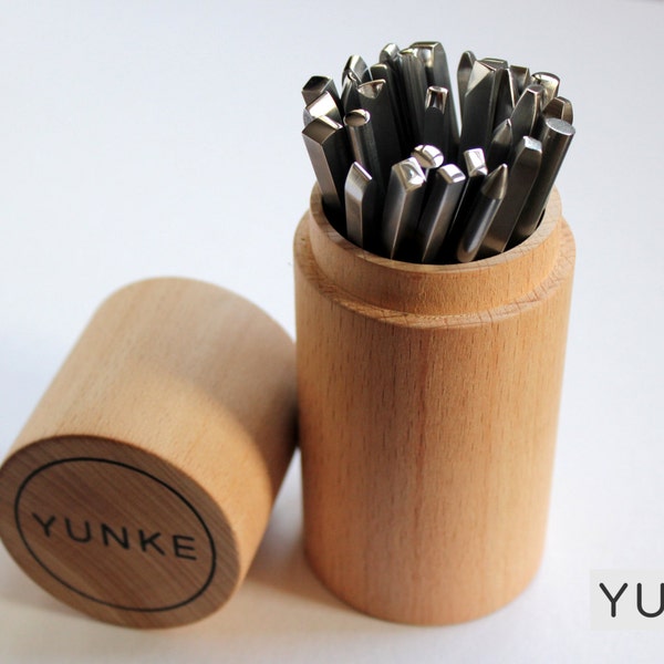 Yunke Premium Set - 30 pieces Chasing and Repousse Tools