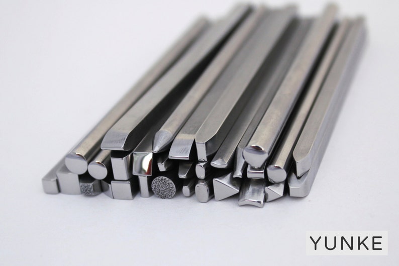 Yunke Premium Set 30 pieces Chasing and Repousse Tools image 4