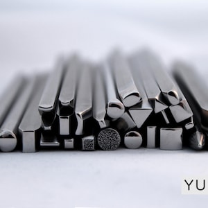 Yunke Premium Set 30 pieces Chasing and Repousse Tools image 2