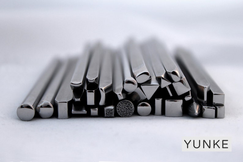 Yunke Premium Set 30 pieces Chasing and Repousse Tools image 2