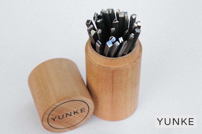 Yunke Premium Set 30 pieces Chasing and Repousse Tools image 3