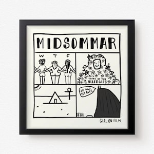Mittsommer | 20x20cm Kunstdruck