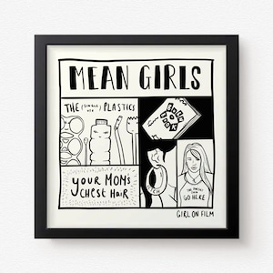 Mean Girls | 8x8&quot; Art Print