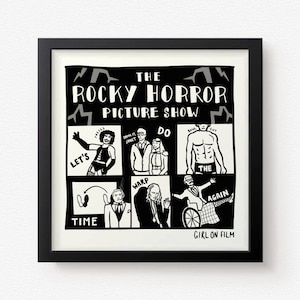 The Rocky Horror Picture Show | 8x8&quot; Art Print