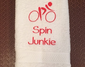 Cycling or Spinning Towel