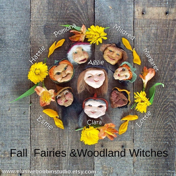 apple head witch doll