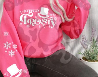 feelin frosty png svg file