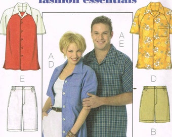 Mens Hawaiian Shirt Sewing Pattern - Etsy