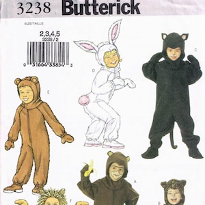 Butterick Sewing Pattern 6754 Misses Mens Austin Powers Hippie Costume All Sizes 