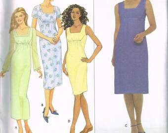 Empire waist dress patterns | Etsy