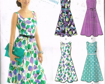 New Look 6340 A Line Patron de Couture Facile pour Robes d/ét/é