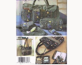 Duffle Bag Or Tote Bag Or Cosmetics Case Sewing Pattern - Simplicity 5025