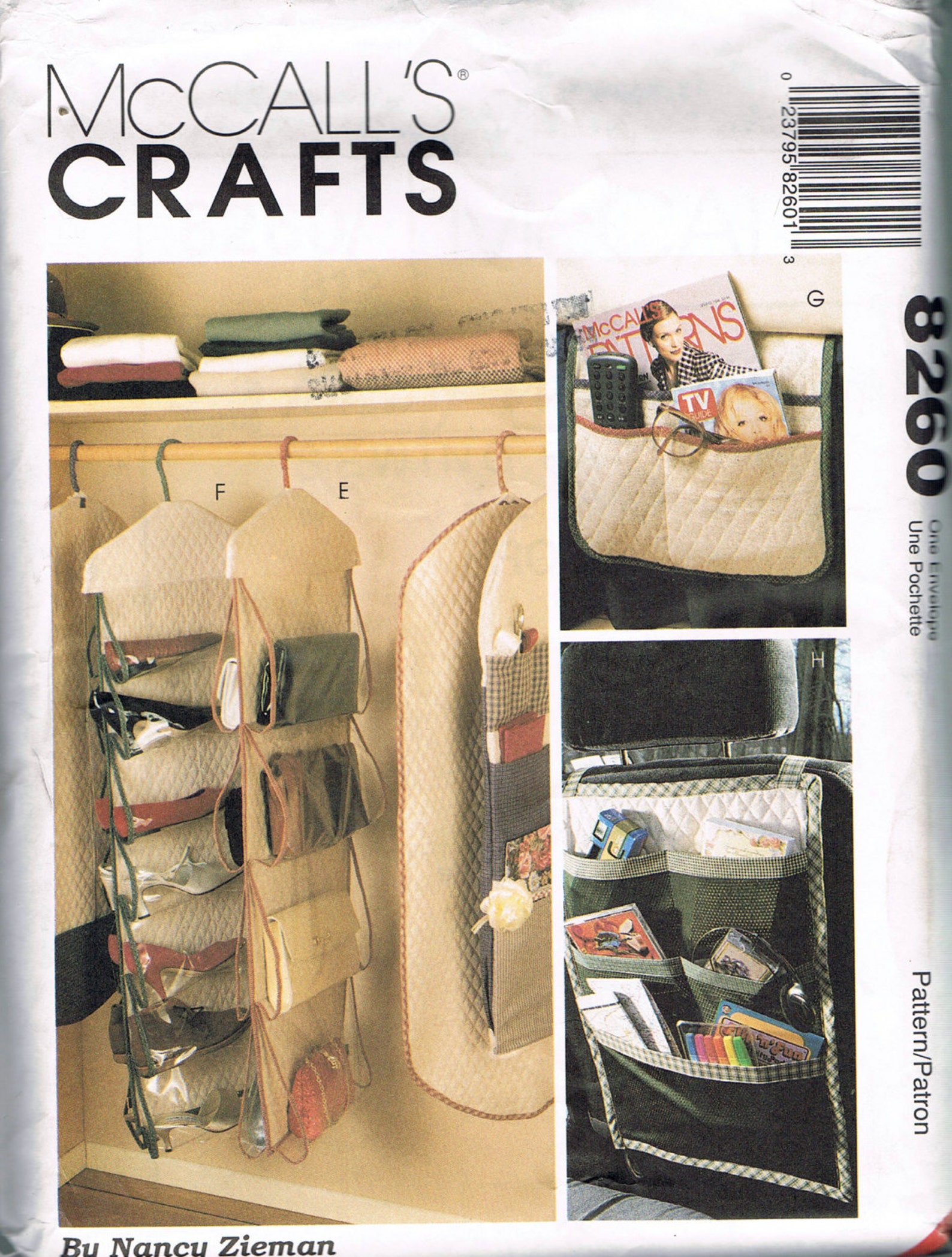 Hanging Garment Bag Pattern Hanging Closet Organizer Pattern Etsy