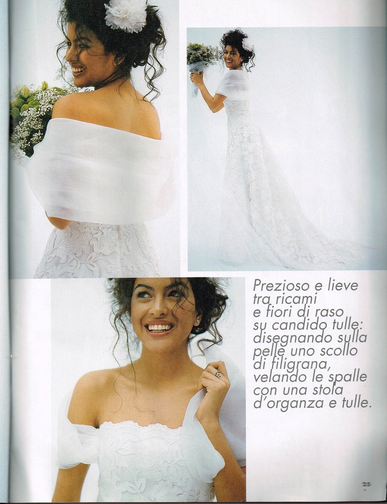 March 2003 La Mia Boutique Sewing Pattern Magazine Italian Language Wedding Dress Patterns
