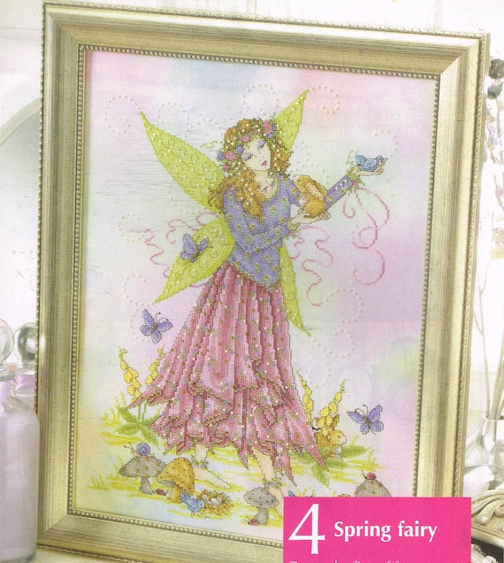Lily Flower Fairy By Joan Elliott Cross Stitch Chart