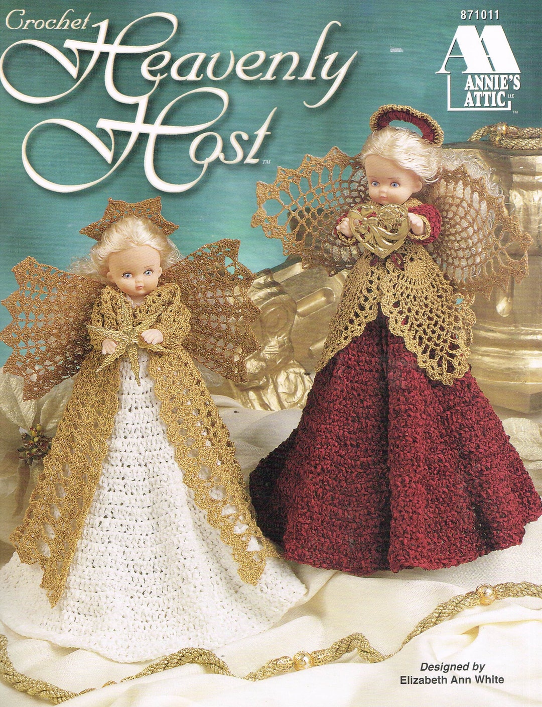 Angel Air Freshener Doll Crochet Pattern Heavenly Host Annie's Attic
