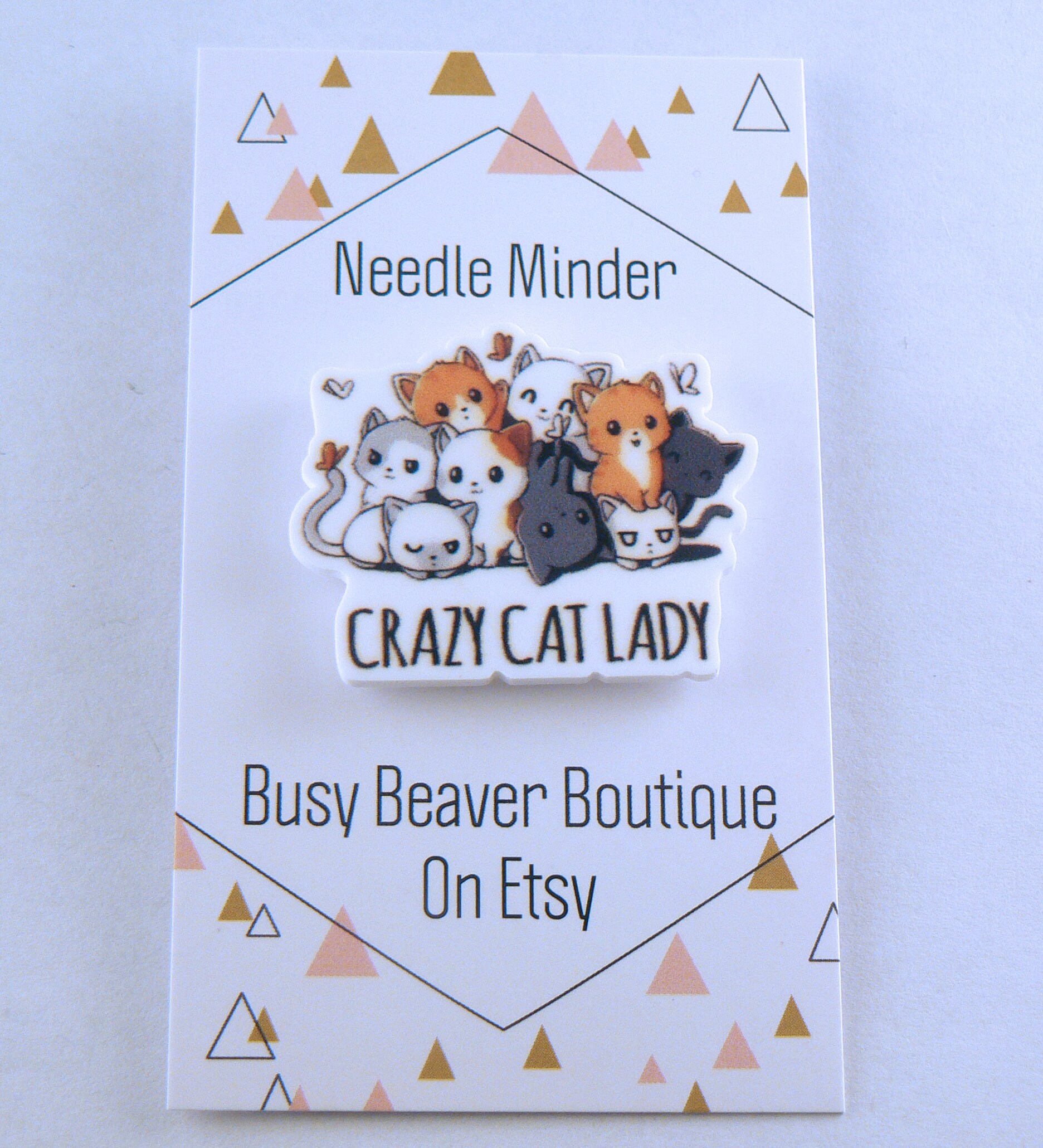 Cat Lady Magnetic Needle Minder – Colour and Cotton