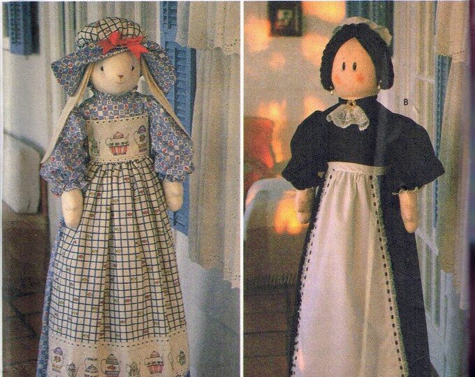 Country Rabbit or French Maid Vacuum Cleaner Cover Sewing Pattern