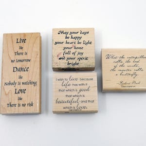 Choisissez un dicton inspirant sur bois n°2
