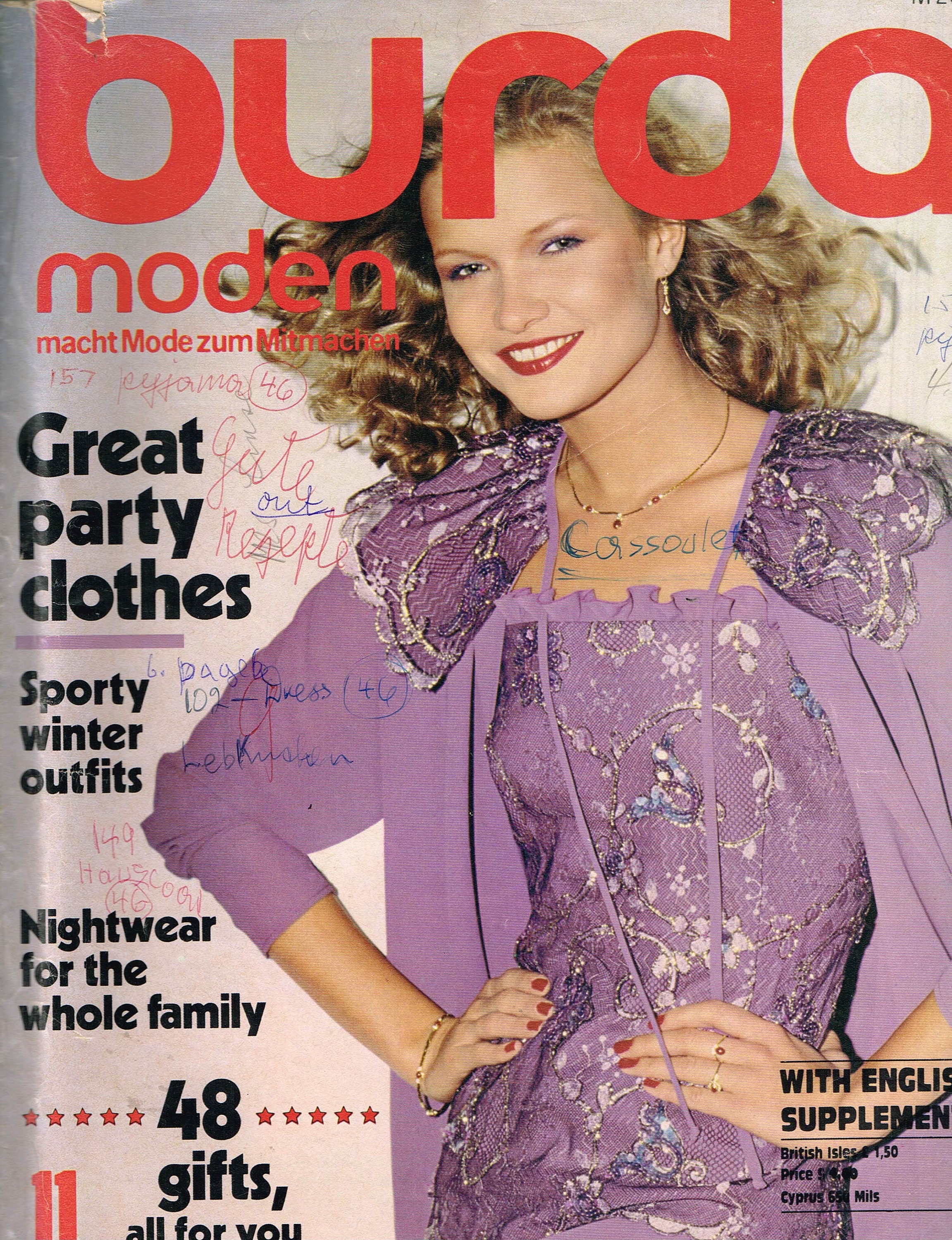 1970~1980 BURDA international １４冊セット 1970~1980 BURDA international 14冊セット 雑誌