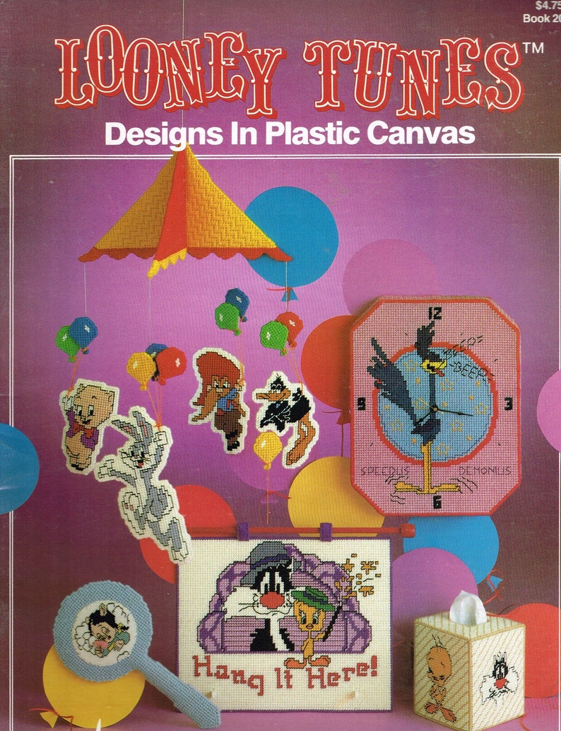 Plastic Canvas Looney Tunes Patterns Looney Tunes Baby Mobile Paragon Needlecraft 2008