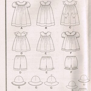 Size 1/2-4 Girl's Easy Sleeveless Shift Dress With Bloomer Shorts Sewing Pattern Simplicity 7189 image 3