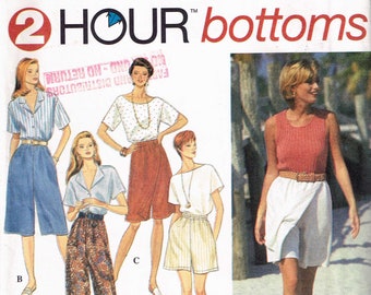 high waist shorts pattern