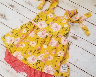 Skirted Romper, Romper, Toddler Romper, Floral Romper, Summer Romper, Summer Outfit, Kids Clothing, Rompers, Baby Romper, Girls Clothes