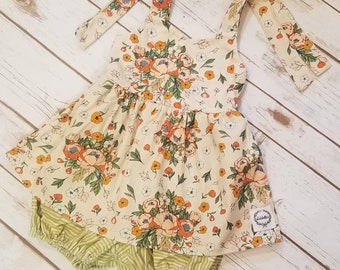 Skirted Romper, Romper, Toddler Romper, Floral Romper, Summer Romper, Summer Outfit, Kids Clothing, Rompers, Baby Romper, Girls Clothes