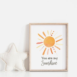 You are my Sunshine Print