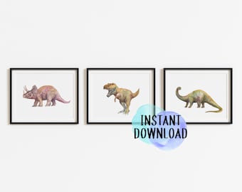 Dinosaur Digital Download Prints/ Dinosaur Printables