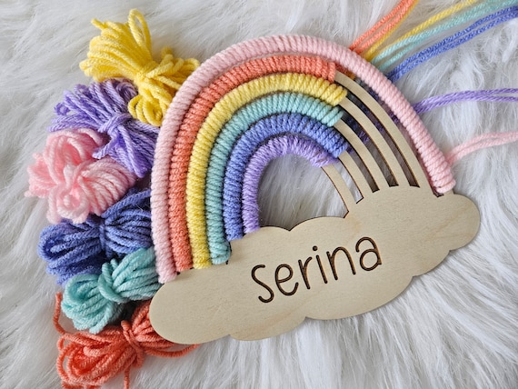 Personalized Rainbow Craft Kit for Kids | Cute Craft for Kids
