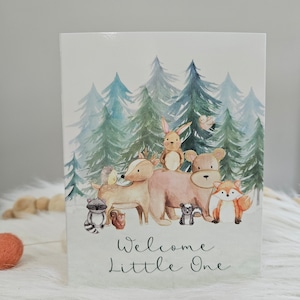 Cute Baby Shower Card | Welcome Little One | New Baby Card