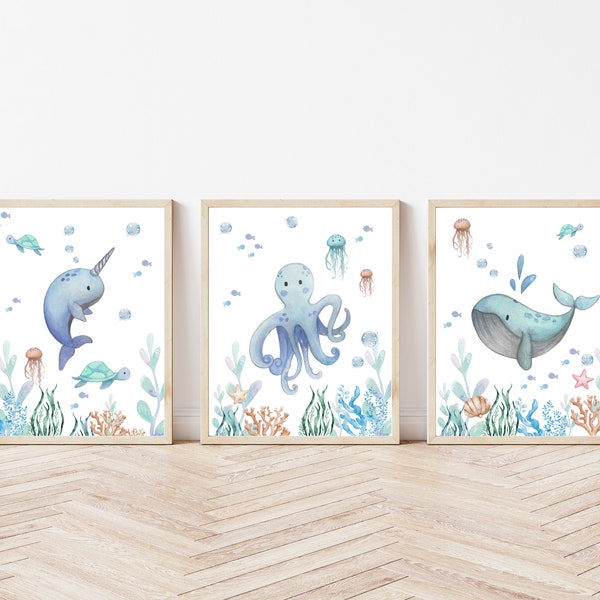 Ocean Theme Nursery Etsy Canada