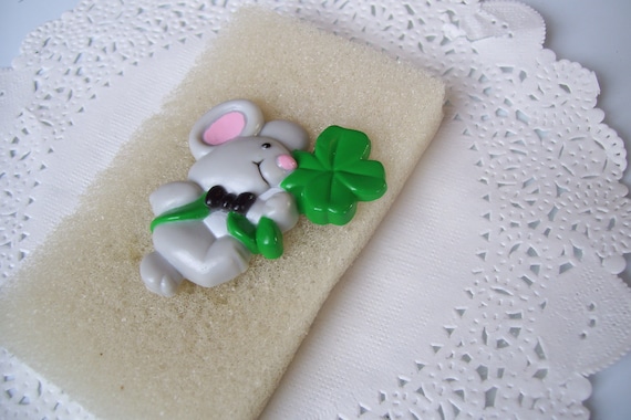 St Patrick pin - St Patrick mouse pin - Shamrock … - image 4