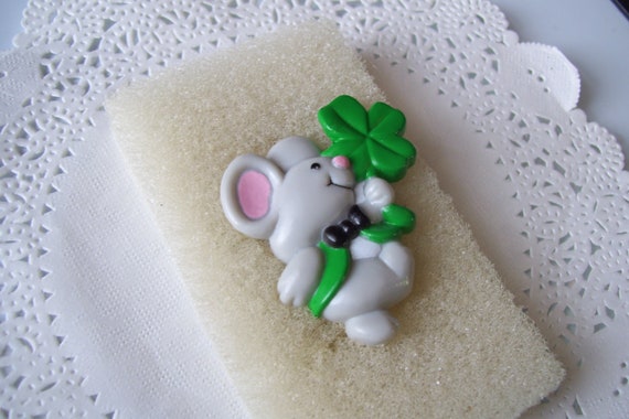 St Patrick pin - St Patrick mouse pin - Shamrock … - image 5