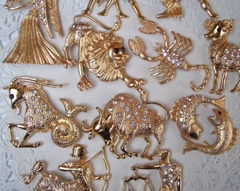 Zodiac Sign magnet - Astrological sign - Capricorn - Sagittarius - Aries - Cancer - Libra - Pisces - Aquarius - Leo - Scorpio  birthday gift