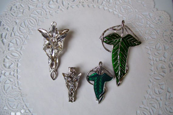 Leaf Hair Clip - Repurposed Jewelry - Hair Accessories  display picture 3