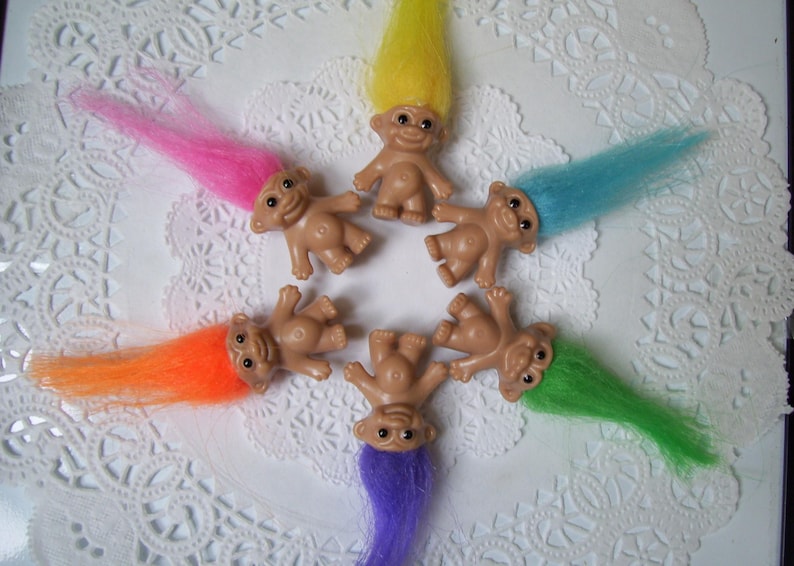 Troll magnet - mini troll magnet - retro magnet image 9