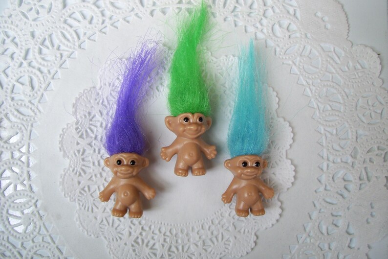 Troll magnet - mini troll magnet - retro magnet image 3