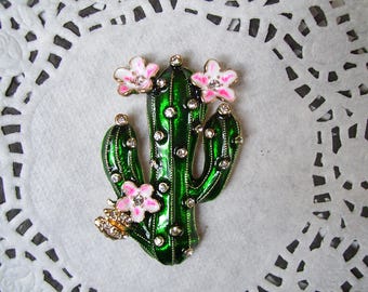Imán de cactus - joyería reciclada - imán del desierto - decoración del hogar - decoración del suroeste - regalo para amigos