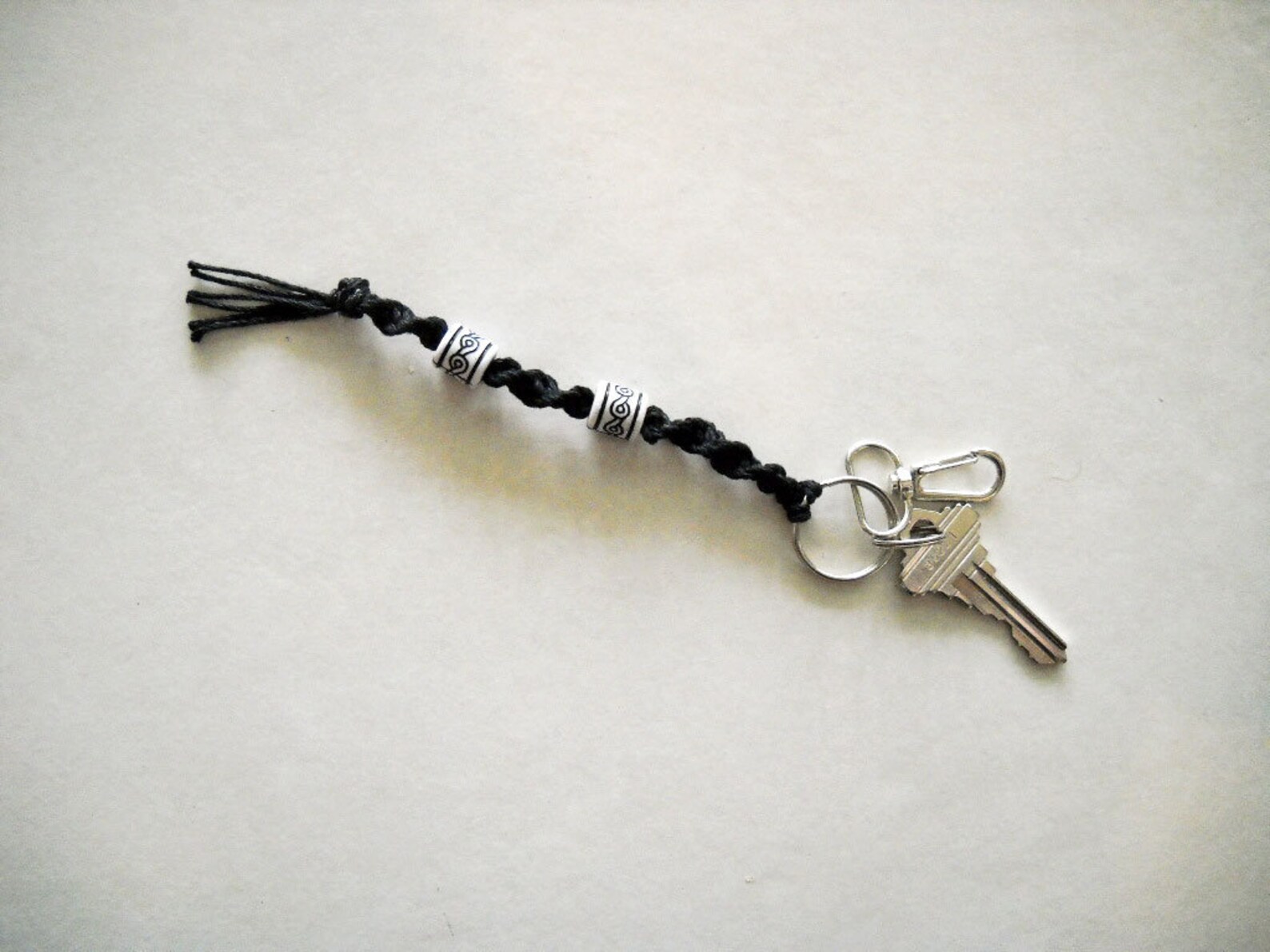 Key Chain Macrame' in Your Choice of Color for Purse or Belt Loop With ...