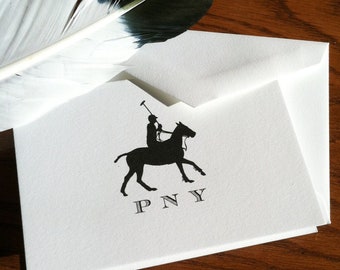 Personalized Polo Pony Horse Stationery