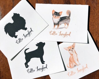 Personalized Chihuahua Cards