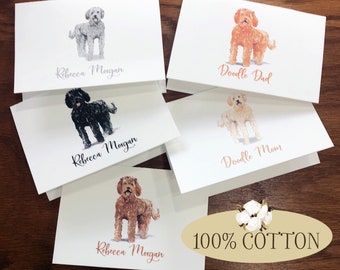 Personalized Labradoodle or Goldendoodle Stationery