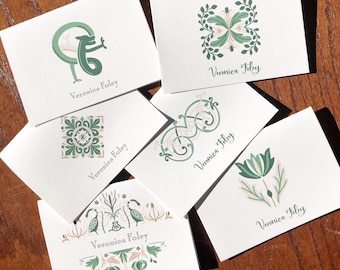 Personalized Irish Note Cards or Note Pads / Celtic Stationery